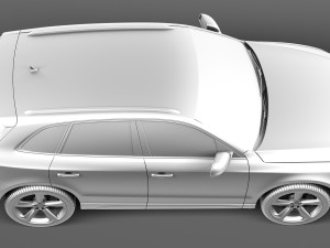 Audi Q5 2013 3D Model