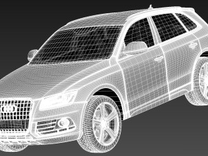 Audi Q5 2013 3D Model