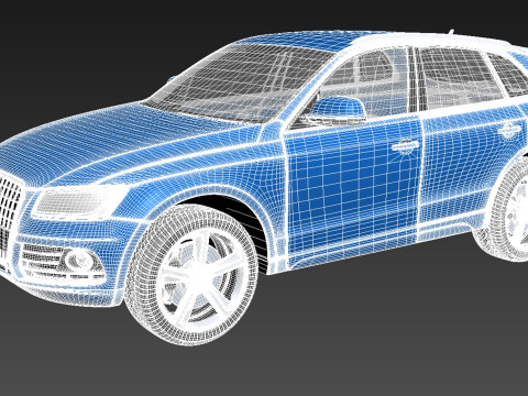 Audi Q5 2013 3D Model