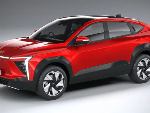 Mahindra XEV9e 2025 Modello 3D