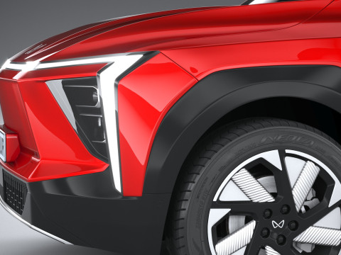 Mahindra XEV 9e 2025 Modelo 3D