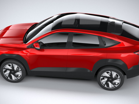Mahindra XEV 9e 2025 Modelo 3D