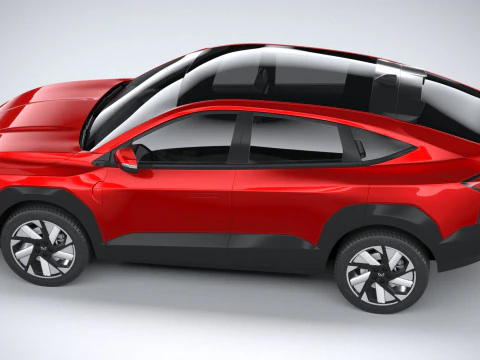Mahindra XEV 9e 2025 3D Model