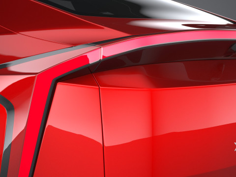 Mahindra XEV 9e 2025 Modelo 3D