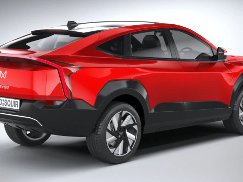 Mahindra XEV 9e 2025 3D Model