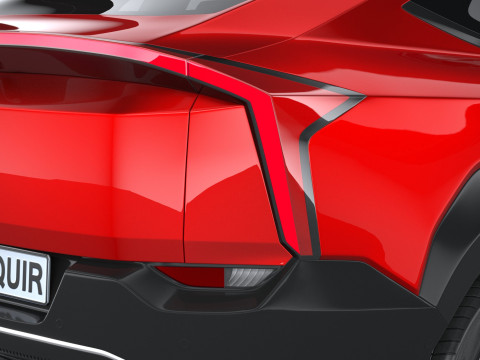 Mahindra XEV 9e 2025 Modelo 3D