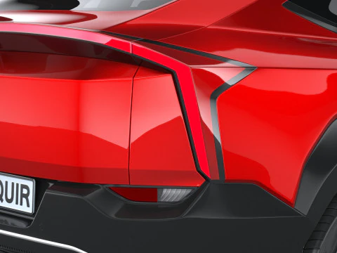 Mahindra XEV 9e 2025 3D Model