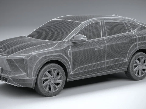 Mahindra XEV 9e 2025 3D Model