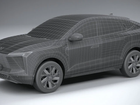 Mahindra XEV 9e 2025 3D Model