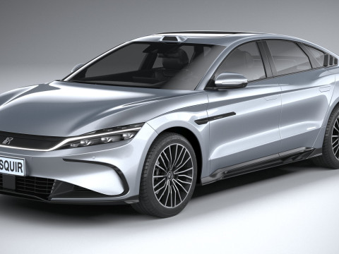BYD Han 2025 Modelo 3D