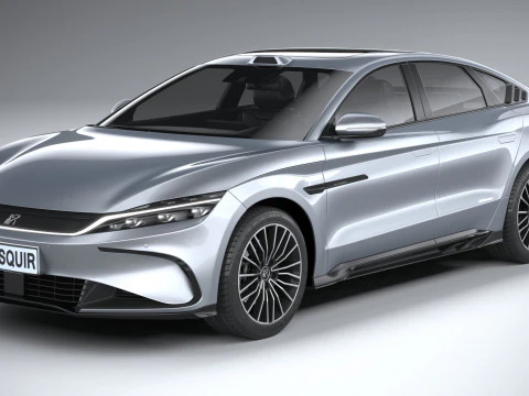 BYD Han 2025 3D Model