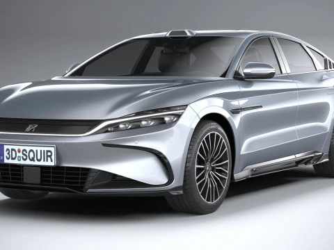 BYD Han 2025 3D Model
