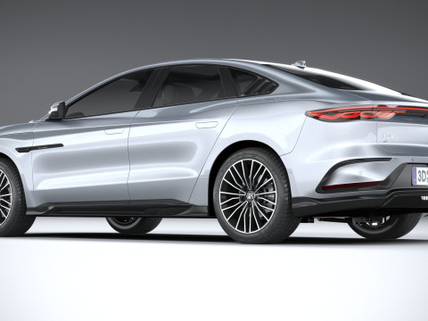 BYD Han 2025 Modelo 3D