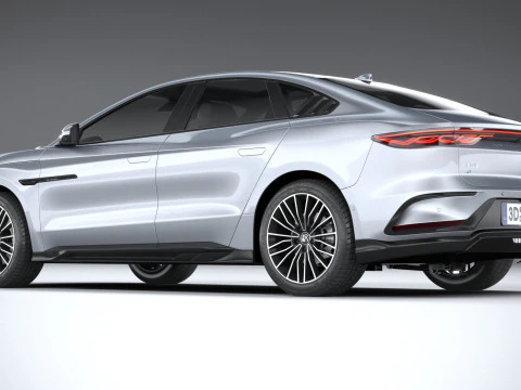 BYD Han 2025 3D Model