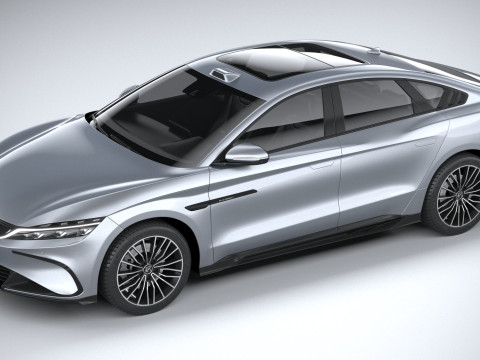 BYD Han 2025 Modelo 3D