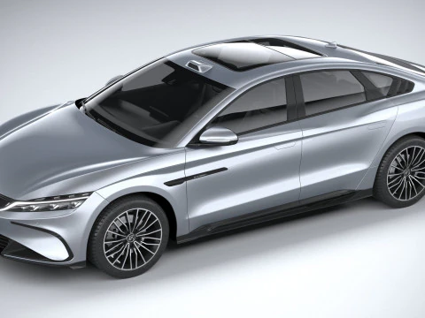 BYD Han 2025 3D Model