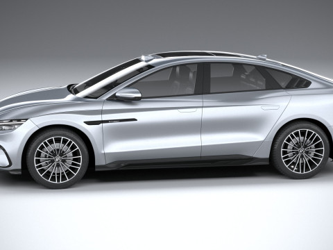 BYD Han 2025 Modelo 3D