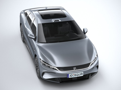 BYD Han 2025 Modelo 3D