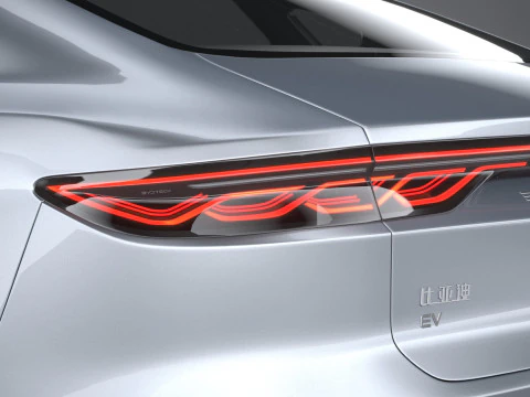 BYD Han 2025 3D Model