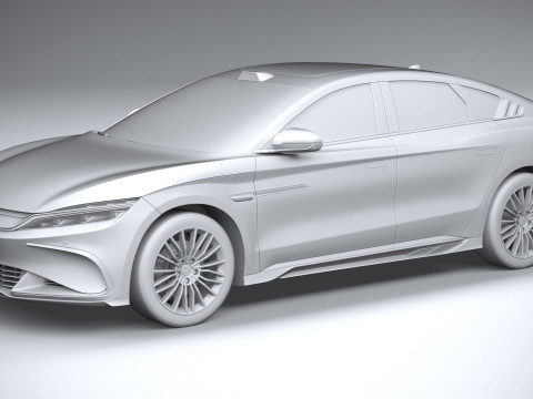 BYD Han 2025 Modelo 3D