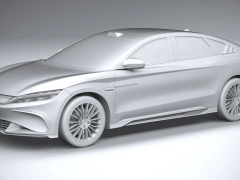 BYD Han 2025 3D Model