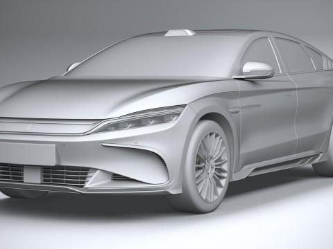 BYD Han 2025 Modelo 3D