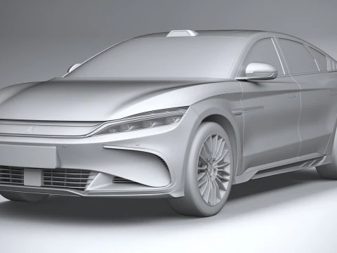 BYD Han 2025 3D Model