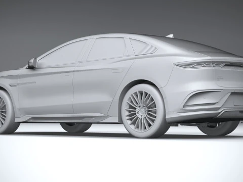 BYD Han 2025 3D Model