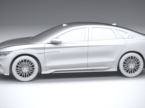 BYD Han 2025 Modelo 3D