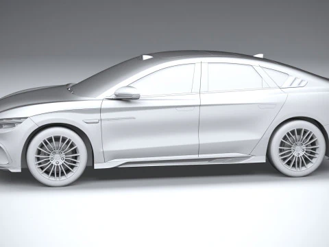 BYD Han 2025 3D Model