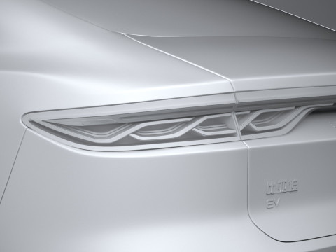 BYD Han 2025 Modelo 3D