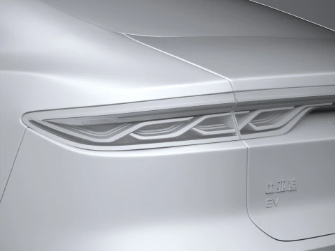 BYD Han 2025 3D Model