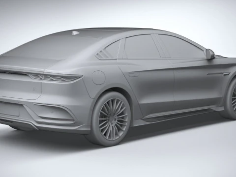 BYD Han 2025 3D Model