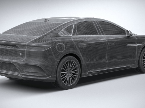 BYD Han 2025 Modelo 3D