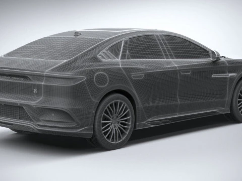 BYD Han 2025 3D Model