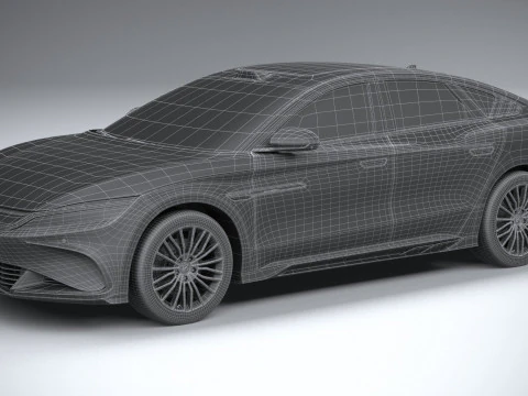 BYD Han 2025 3D Model