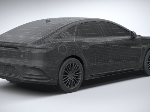 BYD Han 2025 Modelo 3D