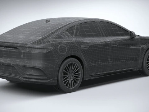 BYD Han 2025 3D Model