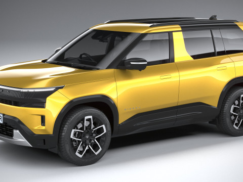 Tata Sierra 2025 Modello 3D