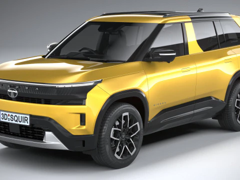 Tata Sierra 2025 3D Model