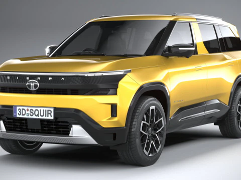 Tata Sierra 2025 3D Model