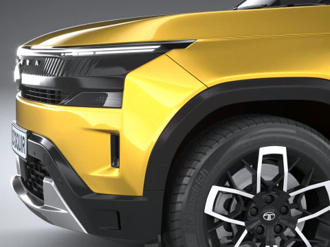 Tata Sierra 2025 3D Model