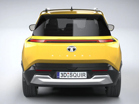 Tata Sierra 2025 3D Model