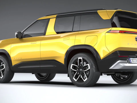 Tata Sierra 2025 3D Model