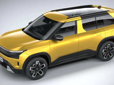 Tata Sierra 2025 3D Model