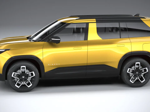 Tata Sierra 2025 3D Model