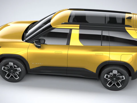 Tata Sierra 2025 3D Model