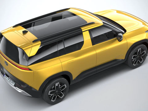 Tata Sierra 2025 3D Model