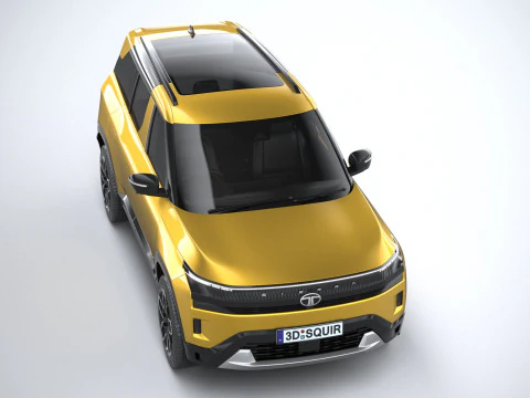 Tata Sierra 2025 3D Model