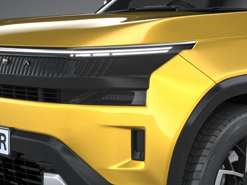 Tata Sierra 2025 3D Model